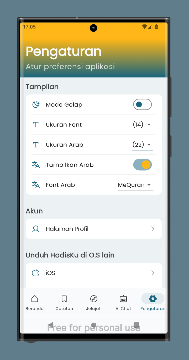 HadisKu - Screenshot 2 preview