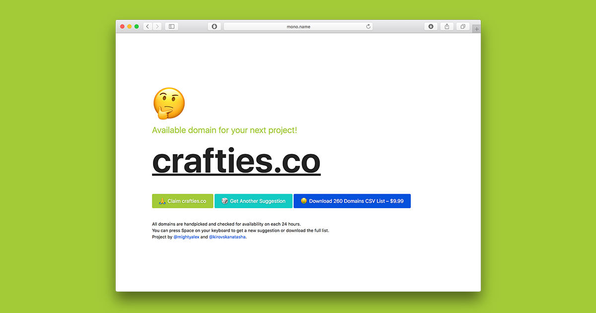 Mono Name gallery image