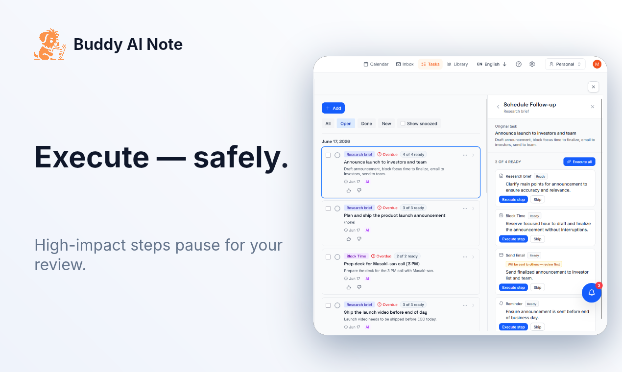 Buddy AI Note gallery image