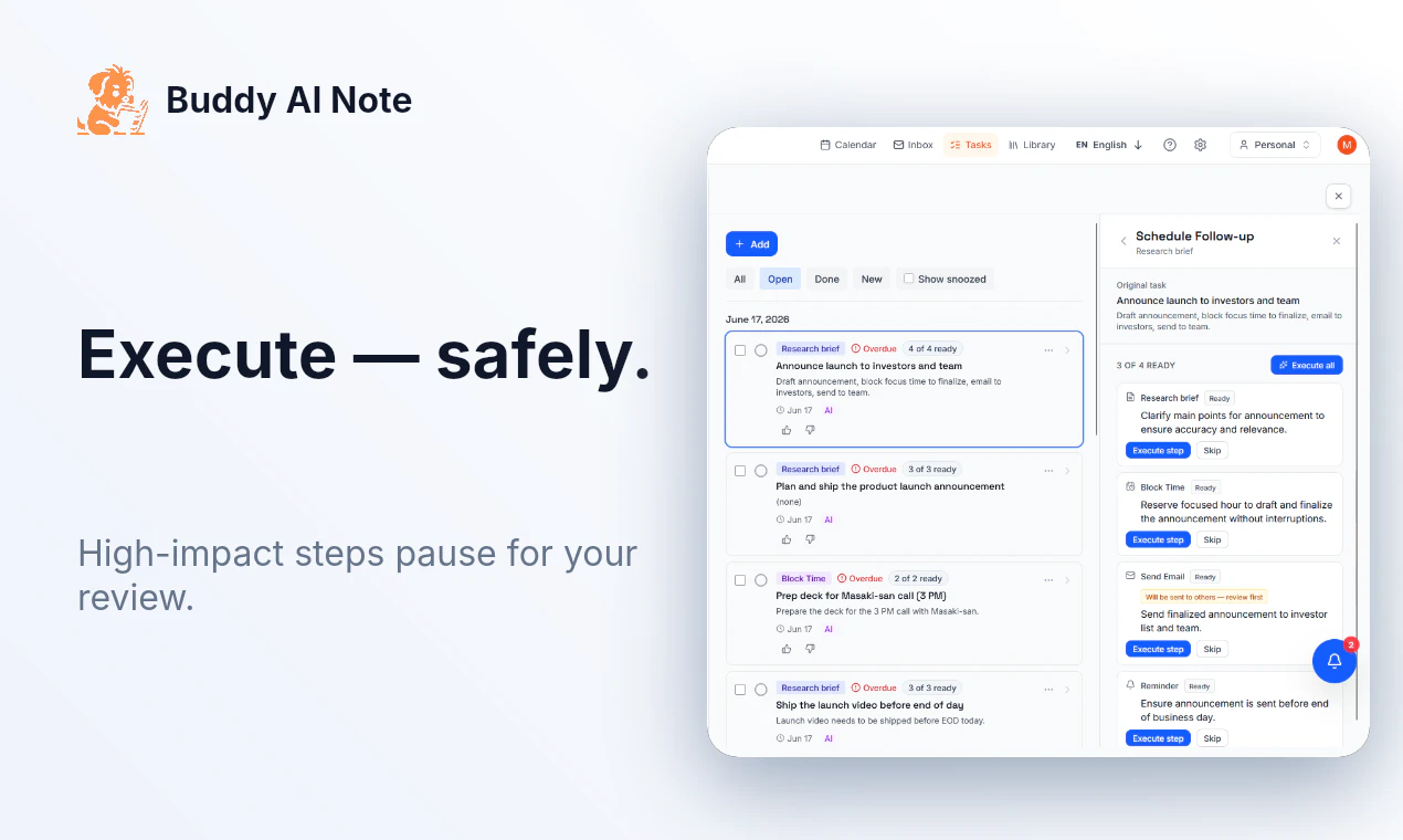 Buddy AI Note 截图 5
