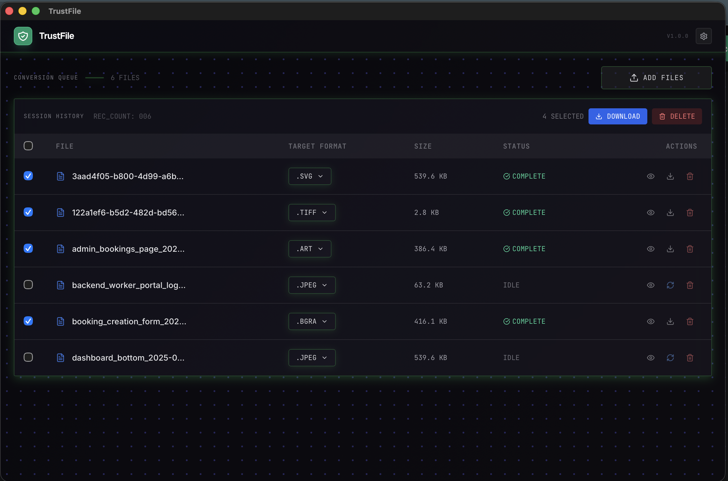 TrustFile - Screenshot 3 showing product features and functionality