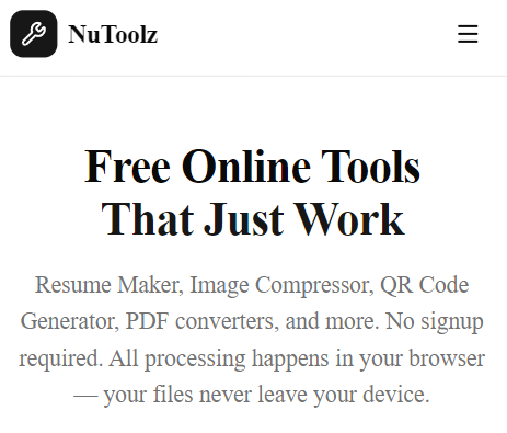 NuToolz gallery image