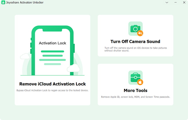 Desbloqueador de activación de joyoshare media 1