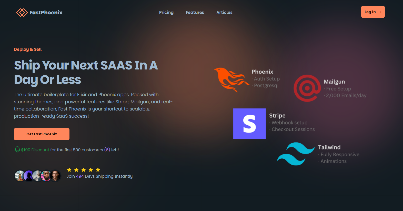 Fasthoenix - La mejor planta de SaaS para el marco de Phoenix media 1