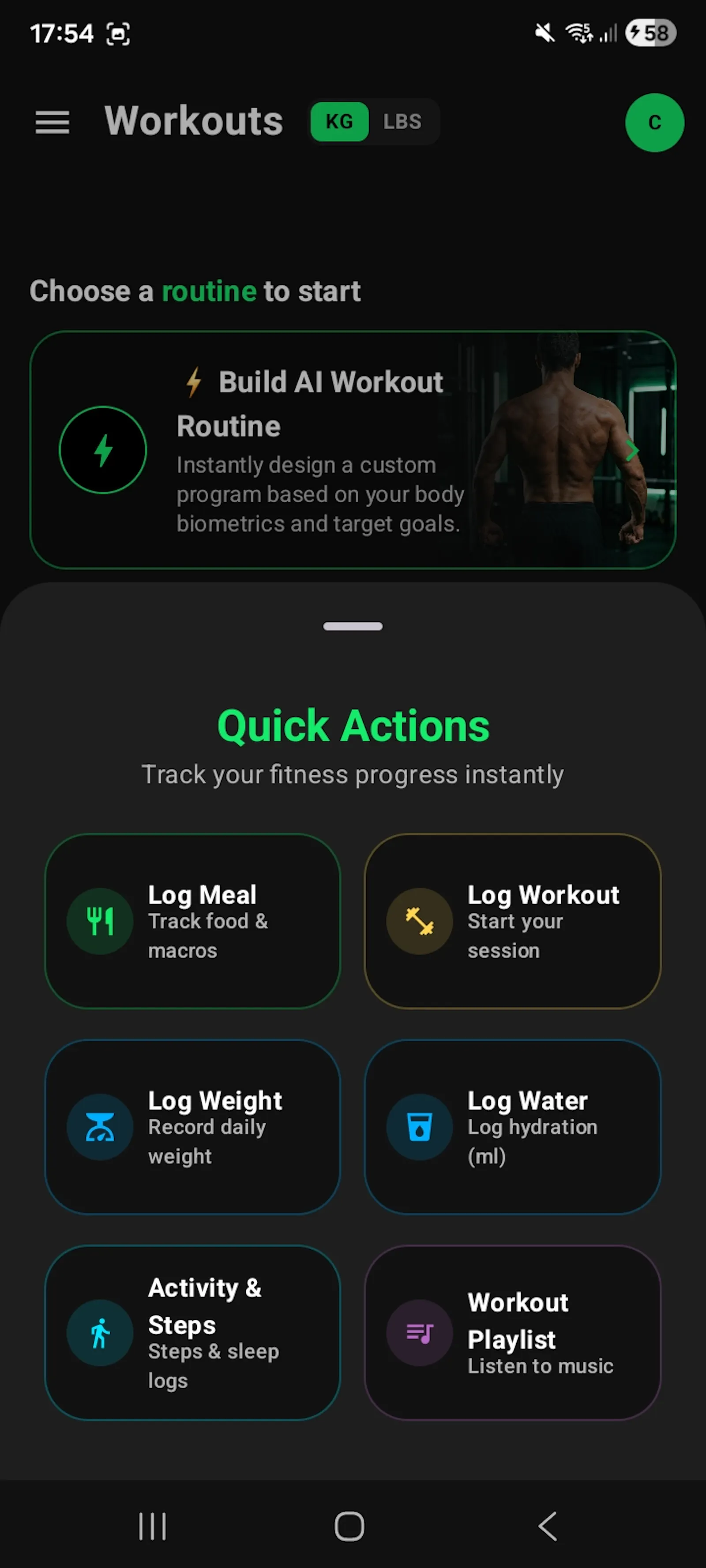 FitBuddy: Diet & Workout Tracker screenshot 6