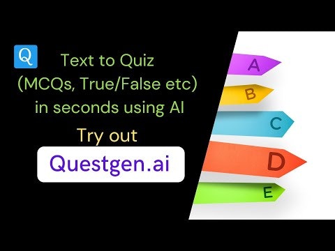 startuptile Questgen.ai-Generate quizzes from any text in one click using AI