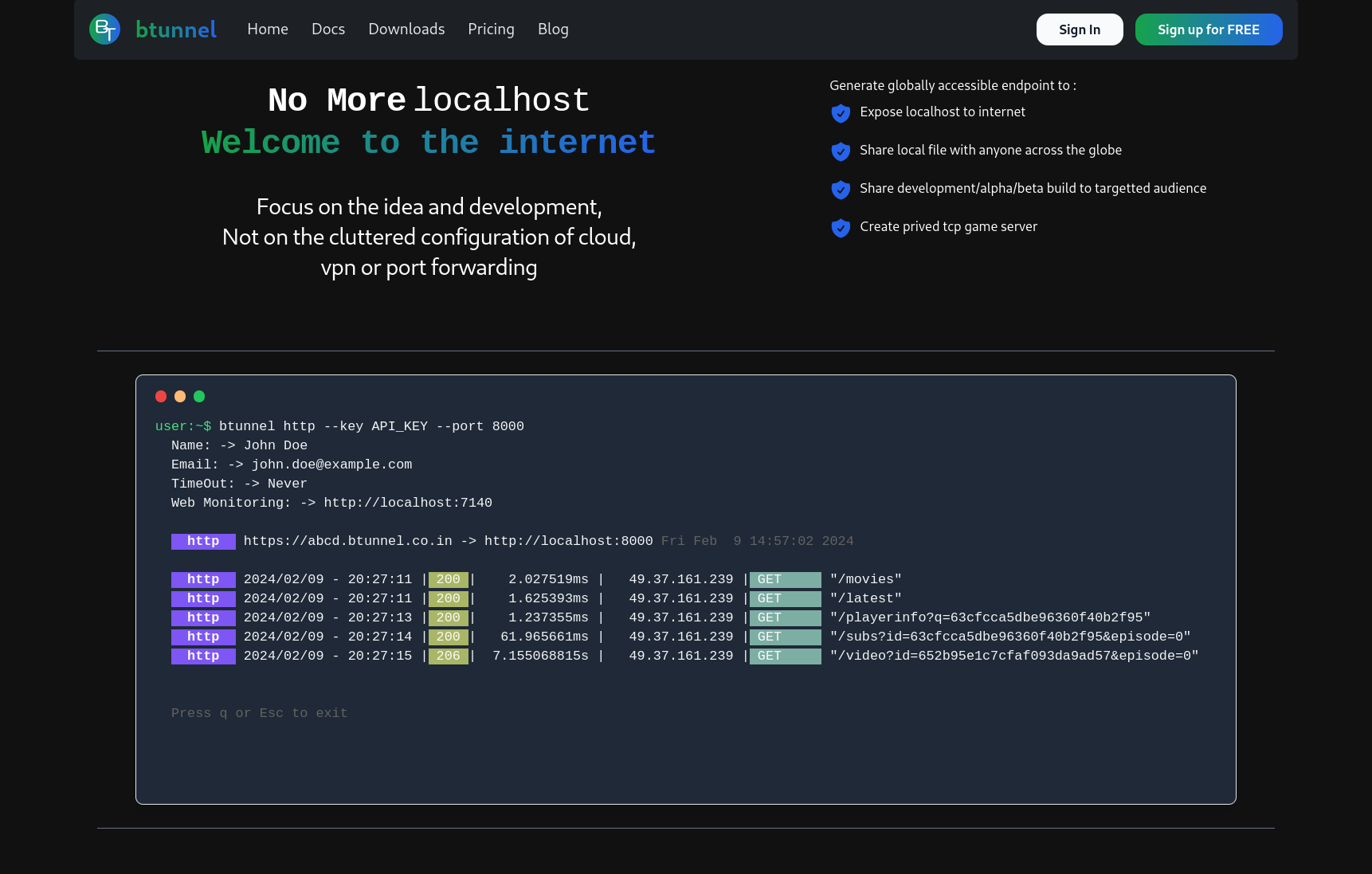 btunnel gallery image