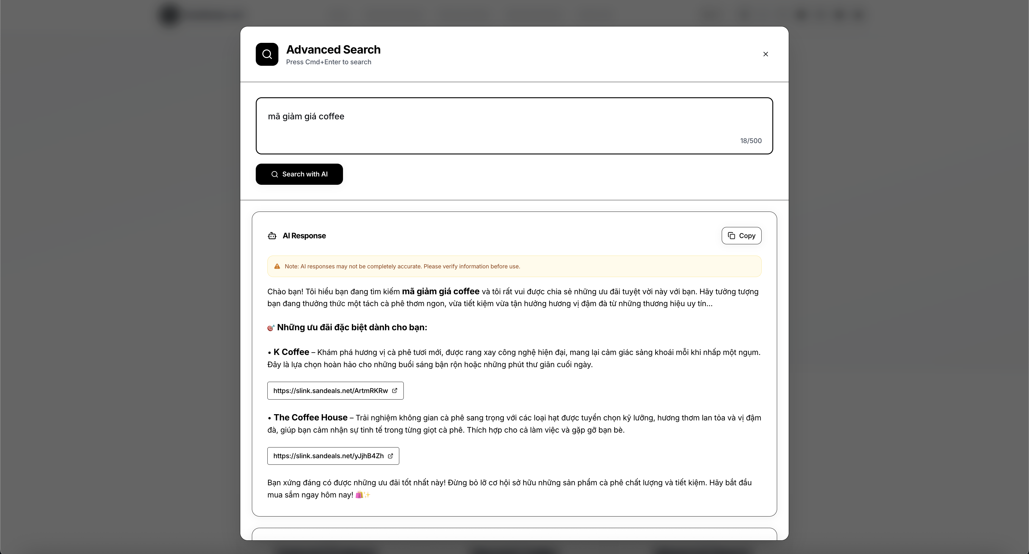 Média SanDeals.net - Outil de recherche de code de réduction au Vietnam 4