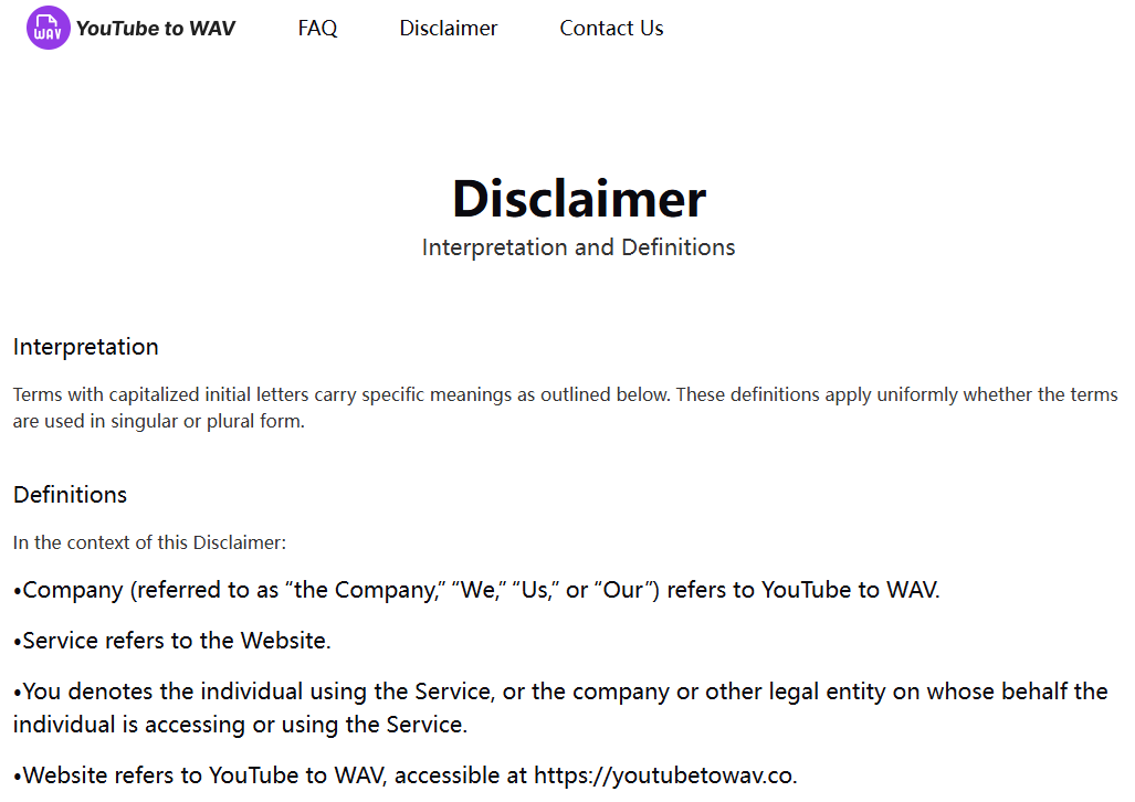 وسائط يوتيوب إلى المحول - قم بتحويل مقاطع فيديو YouTube إلى ملفات WAV عالية الجودة على الفور 3