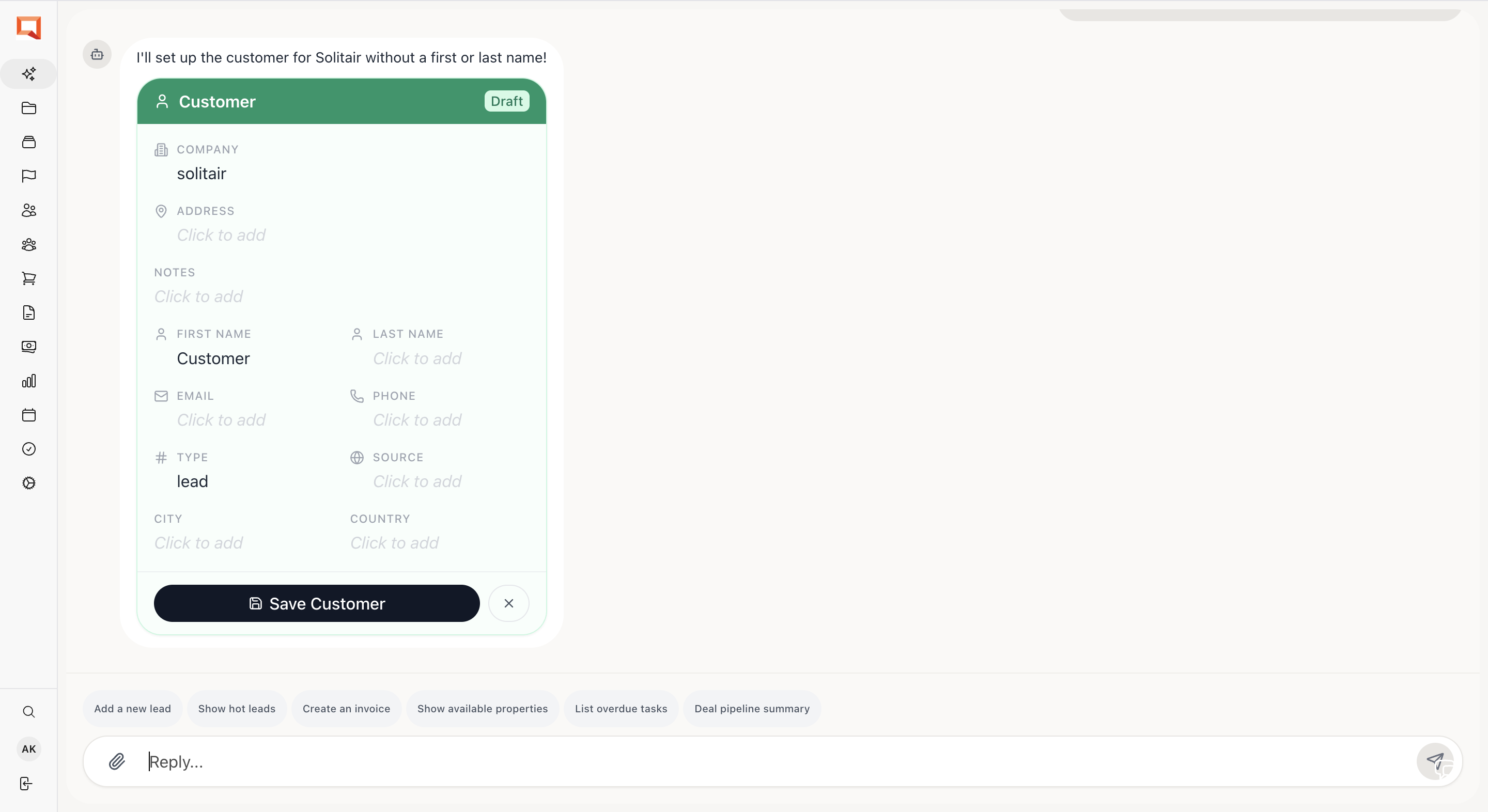 TellDB Run Your Business From One Chat gallery image