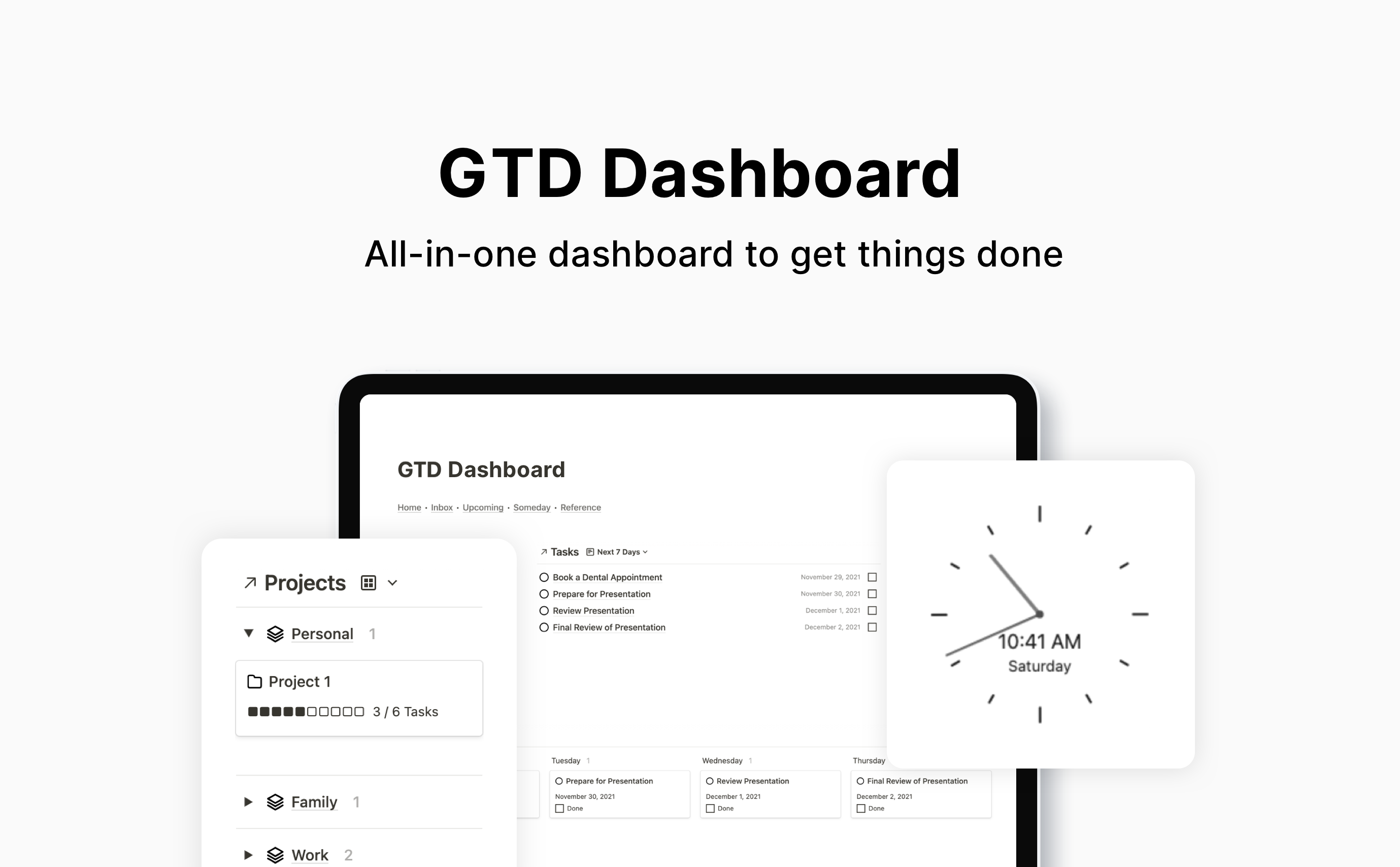 GTD Dashboard gallery image