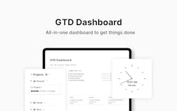 GTD Dashboard media 1