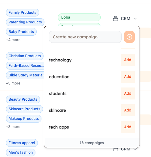 CRM for Managing Influencers - IRM - Influencers Relationship Manager by topyappers.com media 3