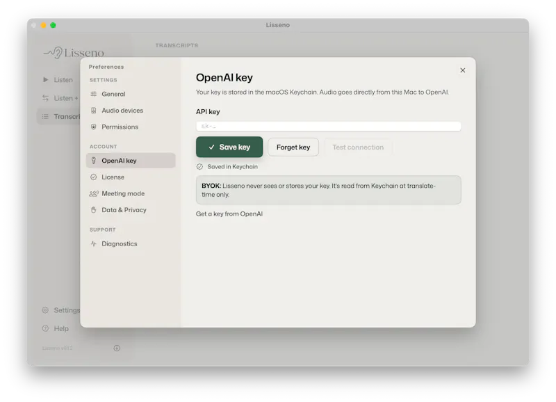Lisseno screenshot 5