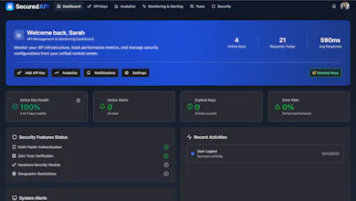 Secured API gallery image