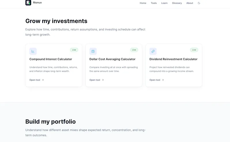 Rionux screenshot 3