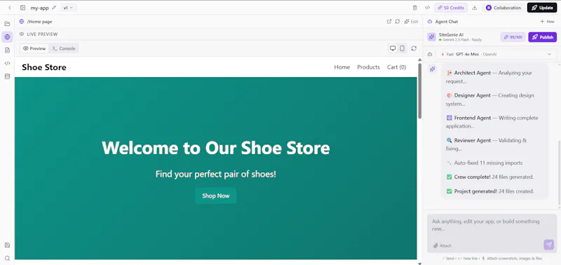 sitegeniebuild screenshot 3