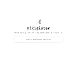 Wikigister gallery image