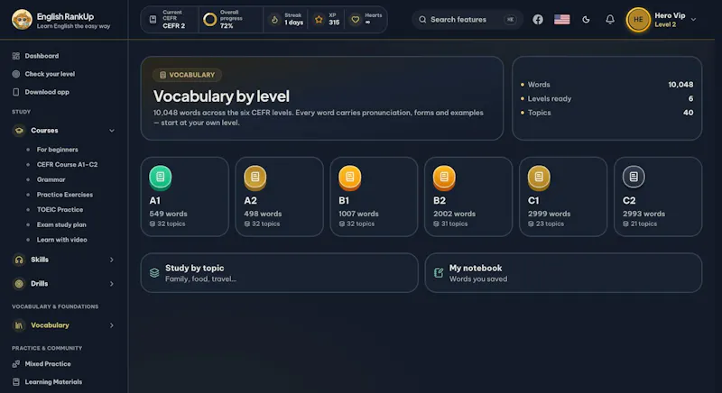 English RankUp screenshot 6