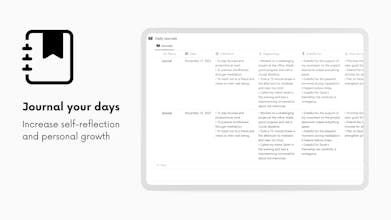 Personal Planner for Notion gallery image