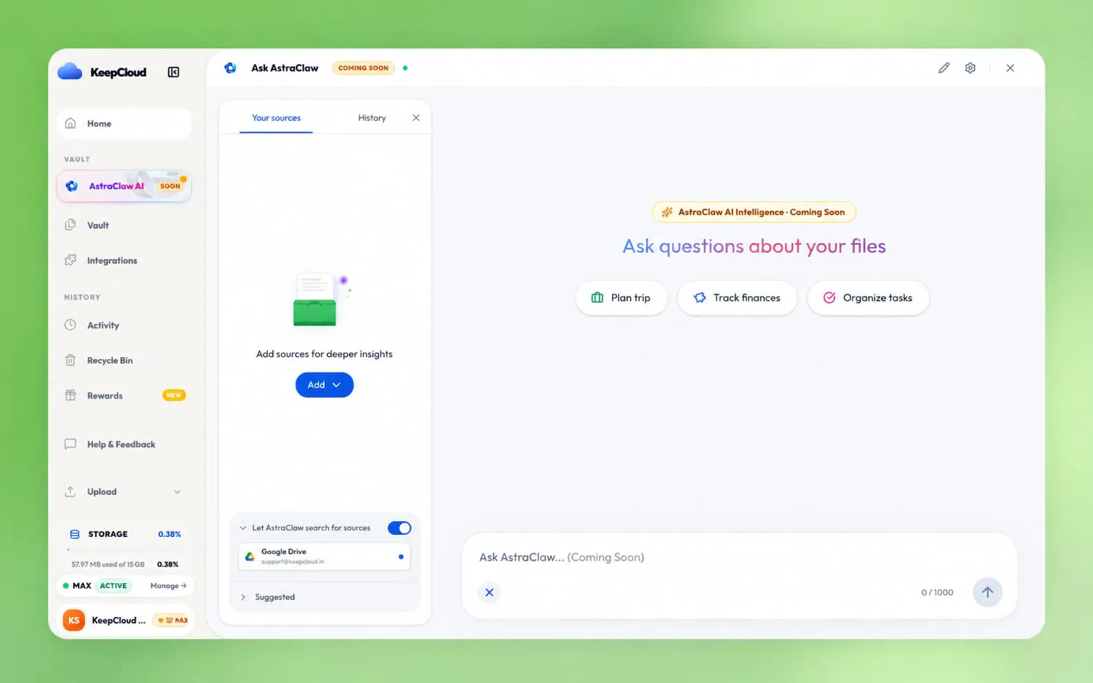 KeepCloud gallery image
