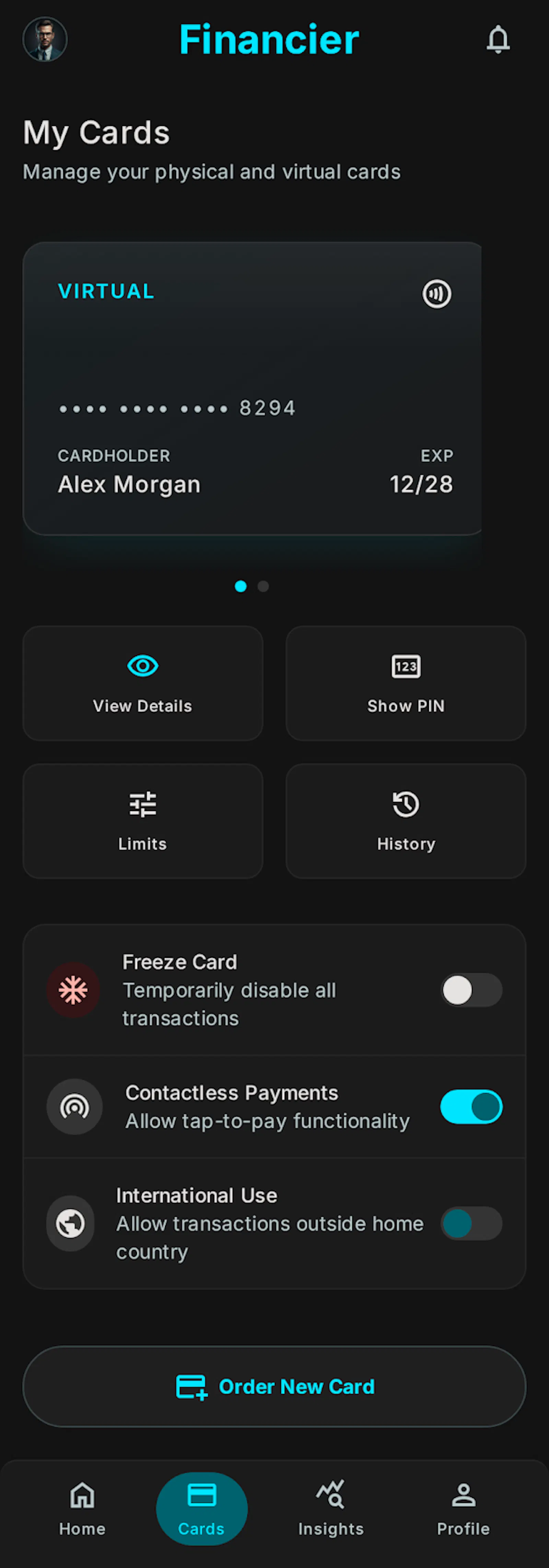 Lumina — Fintech Flutter UI Kit screenshot 8