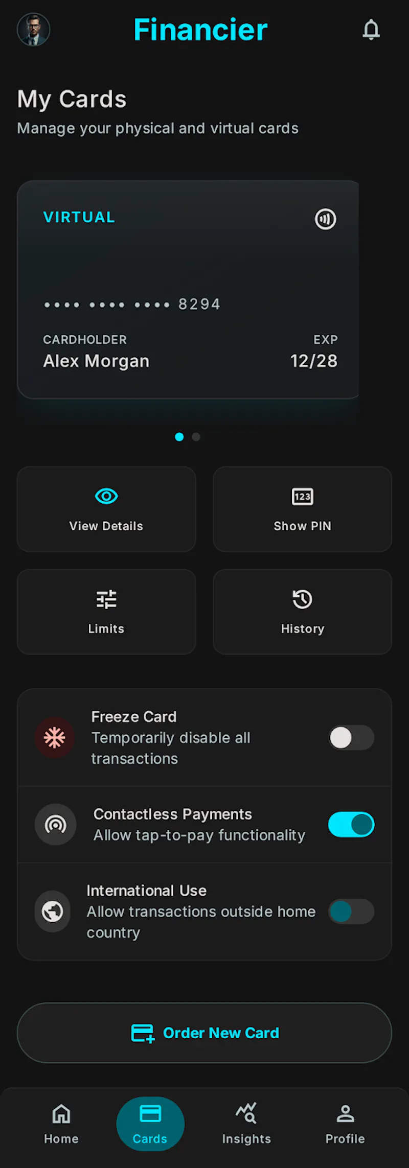 Lumina — Fintech Flutter UI Kit screenshot 8