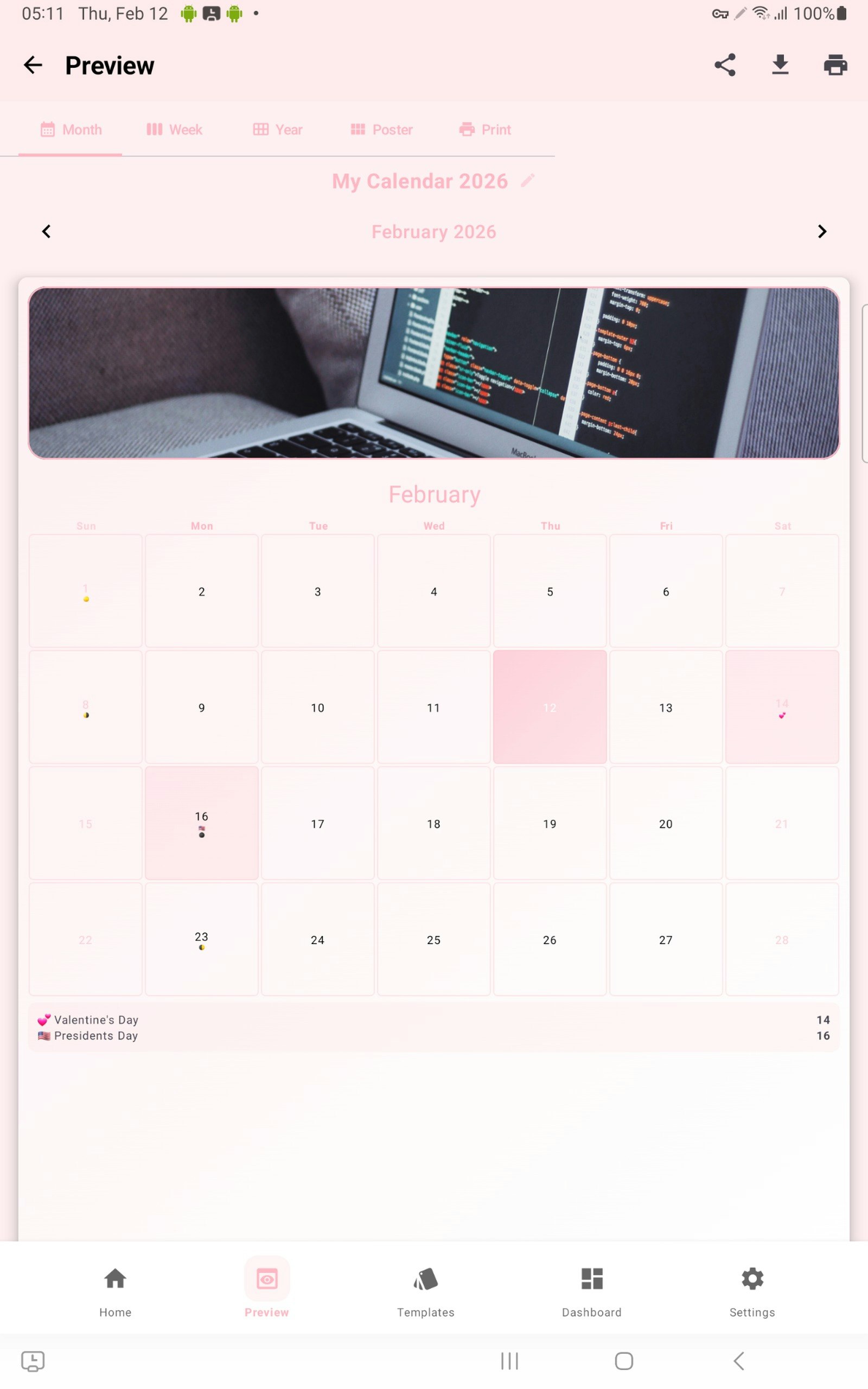 HolidaysCalendar.net gallery image