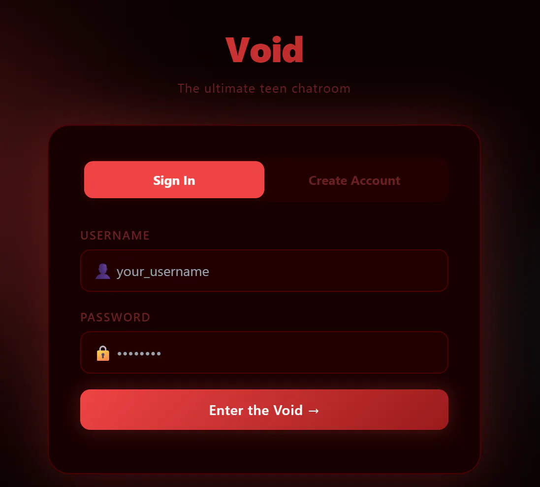 Void Teen Chatrooms gallery image