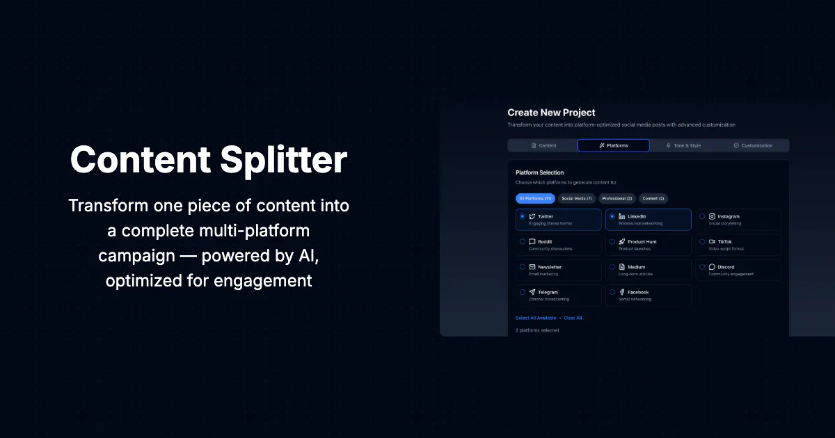 ContentSplitter