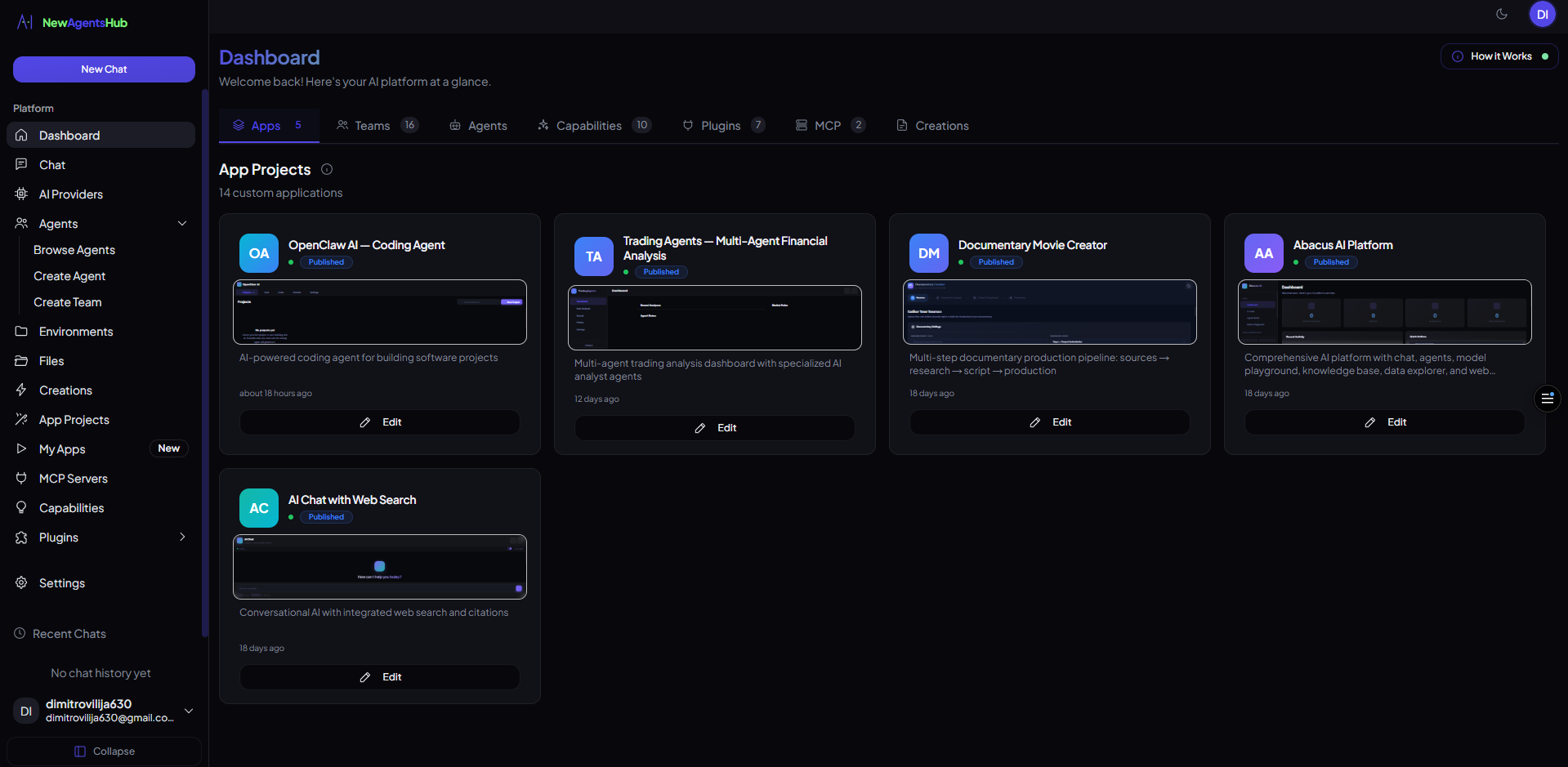NewAgentsHub gallery image