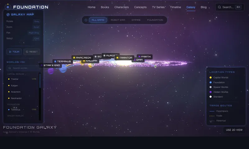 Asimov's Foundation Universe screenshot 4