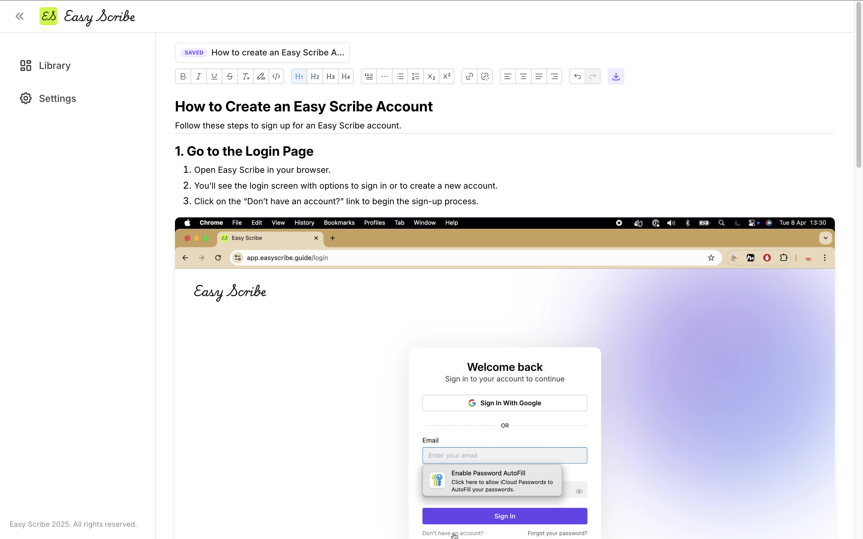 Easy Scribe - Rich documentation from screen recordings media 2