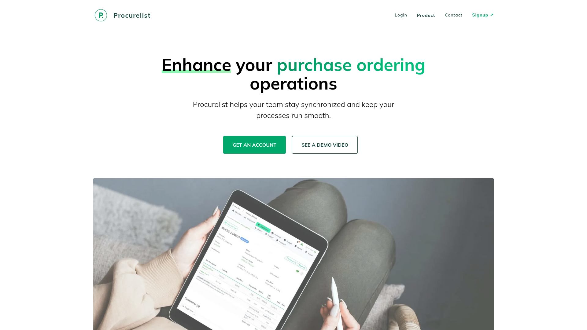 Procurelist gallery image