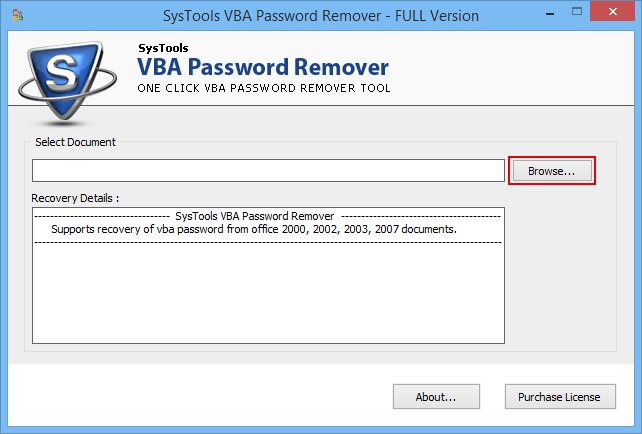 VBA Project Password Recovery Tool gallery image