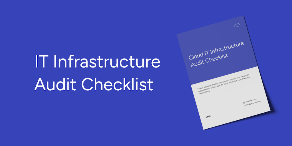 Cloud IT Infrastructure Audit Checklist