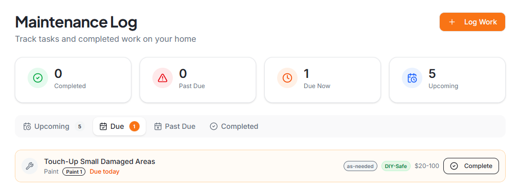 HomeBuddy Alpha - Screenshot 2 showing product features and functionality