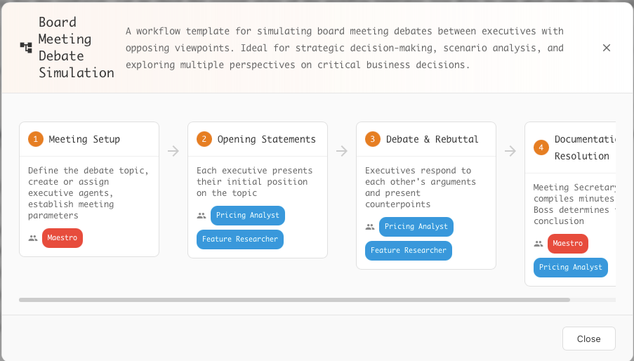 Maestro HQ - Screenshot 3 showing product features and functionality