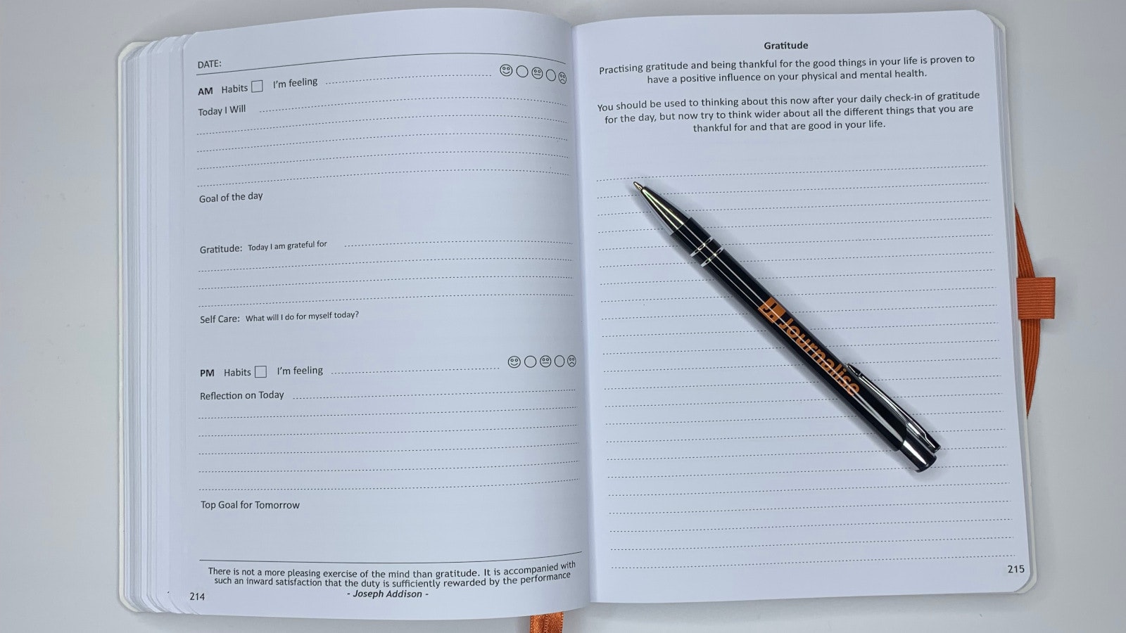 Journalise Journals - Focus je leven met geleide tijdschriften voor geestelijke gezondheidszorg media 5