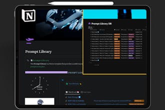 Prompt Library (Notion Template) gallery image