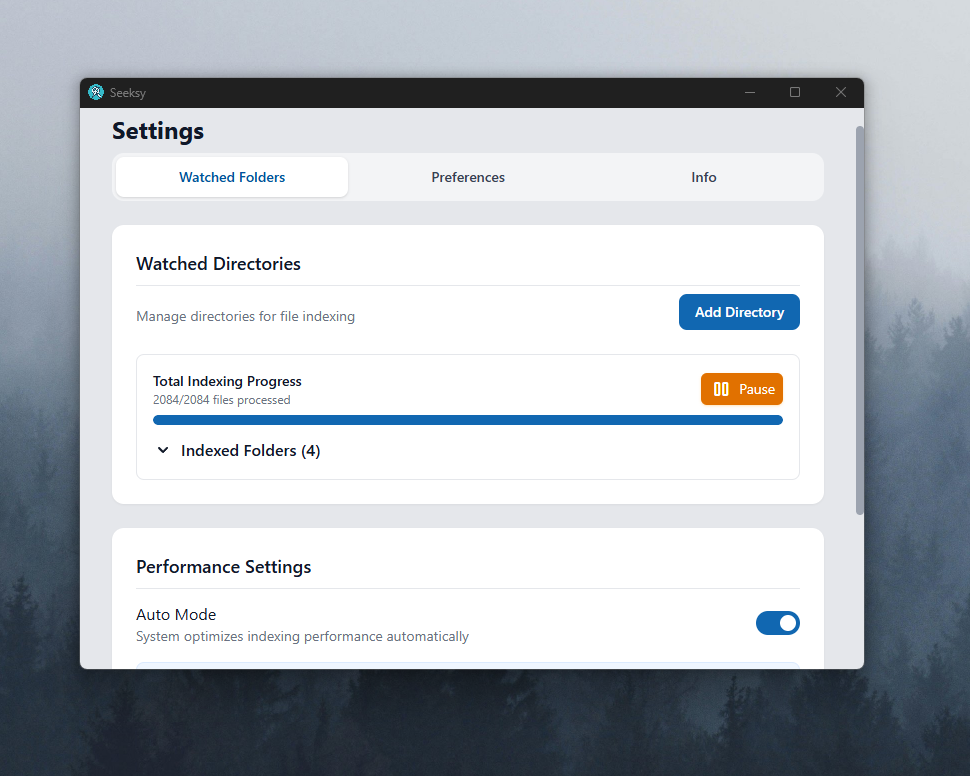 Cercano - Strumento di ricerca del desktop cross piattaforma gratuito per file, app, ecc. media 2