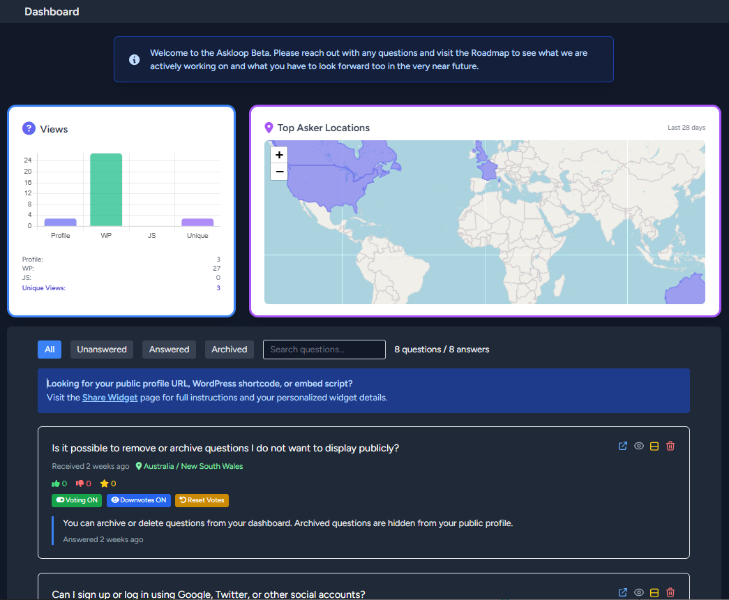 AskLoop screenshot 2 AskLoop screenshot 2