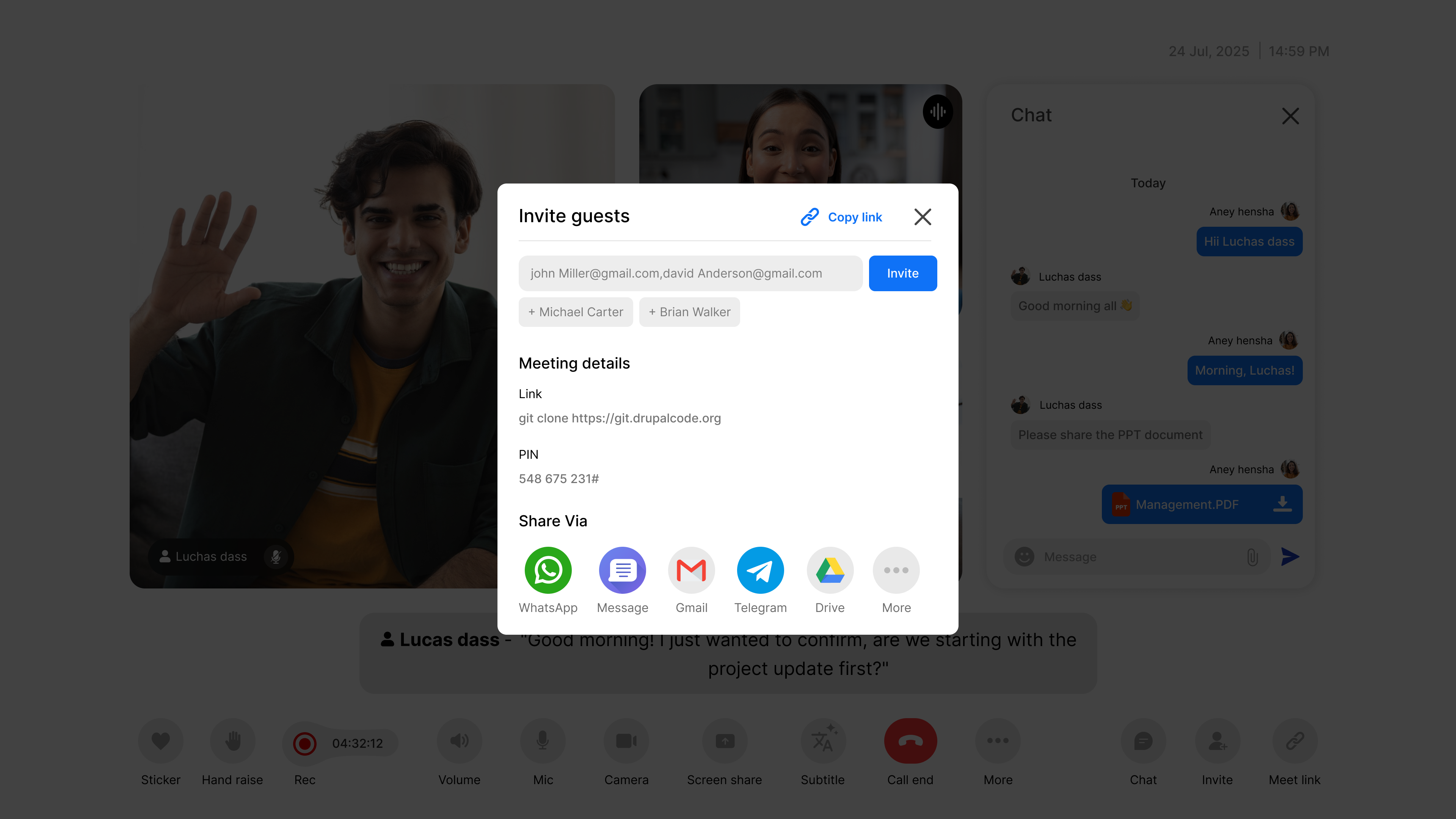 Mirrorfly Video Calling API & SDK gallery image