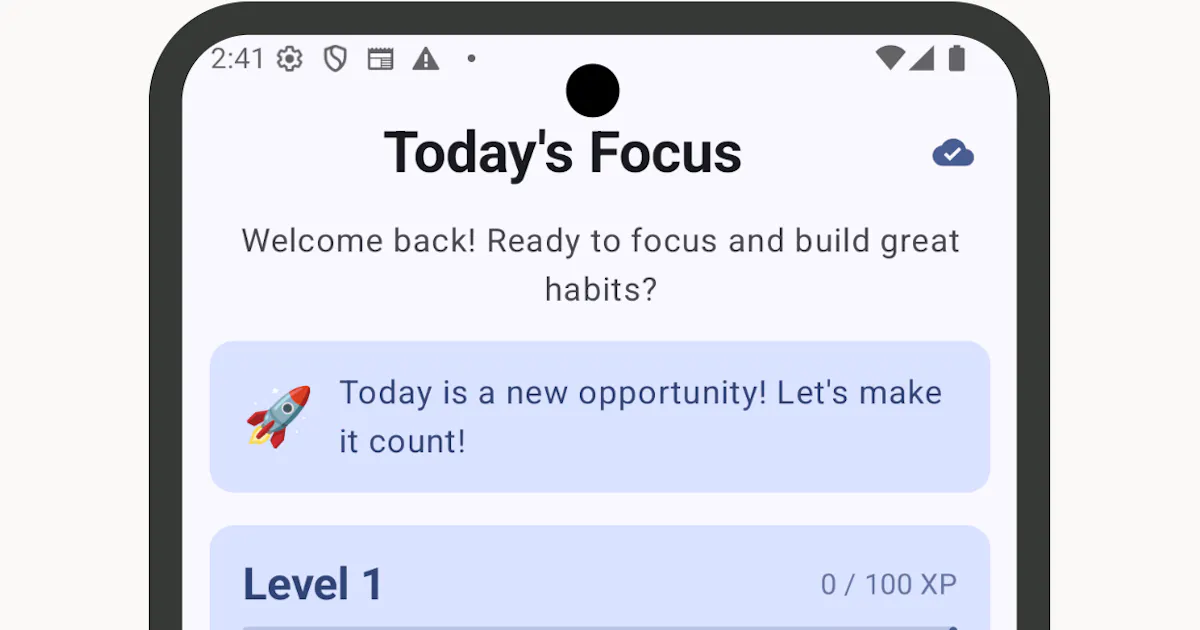 ZenTrack - AI Habit & Focus Tracker