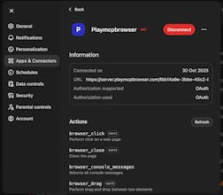 PlayMCPBrowser gallery image