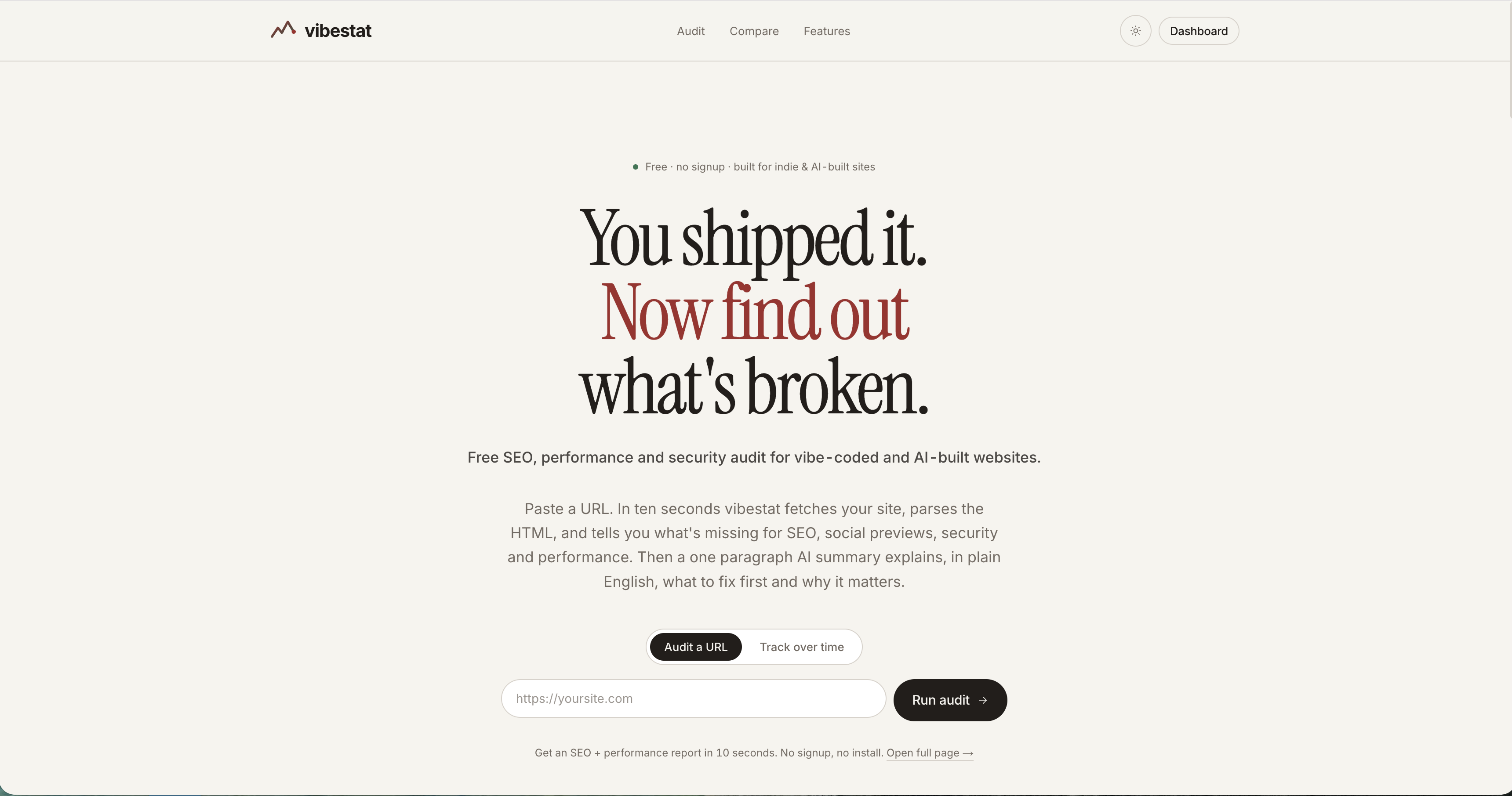 Vibestat gallery image