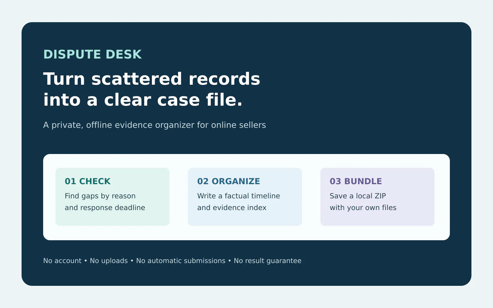 Dispute Desk v10 gallery image