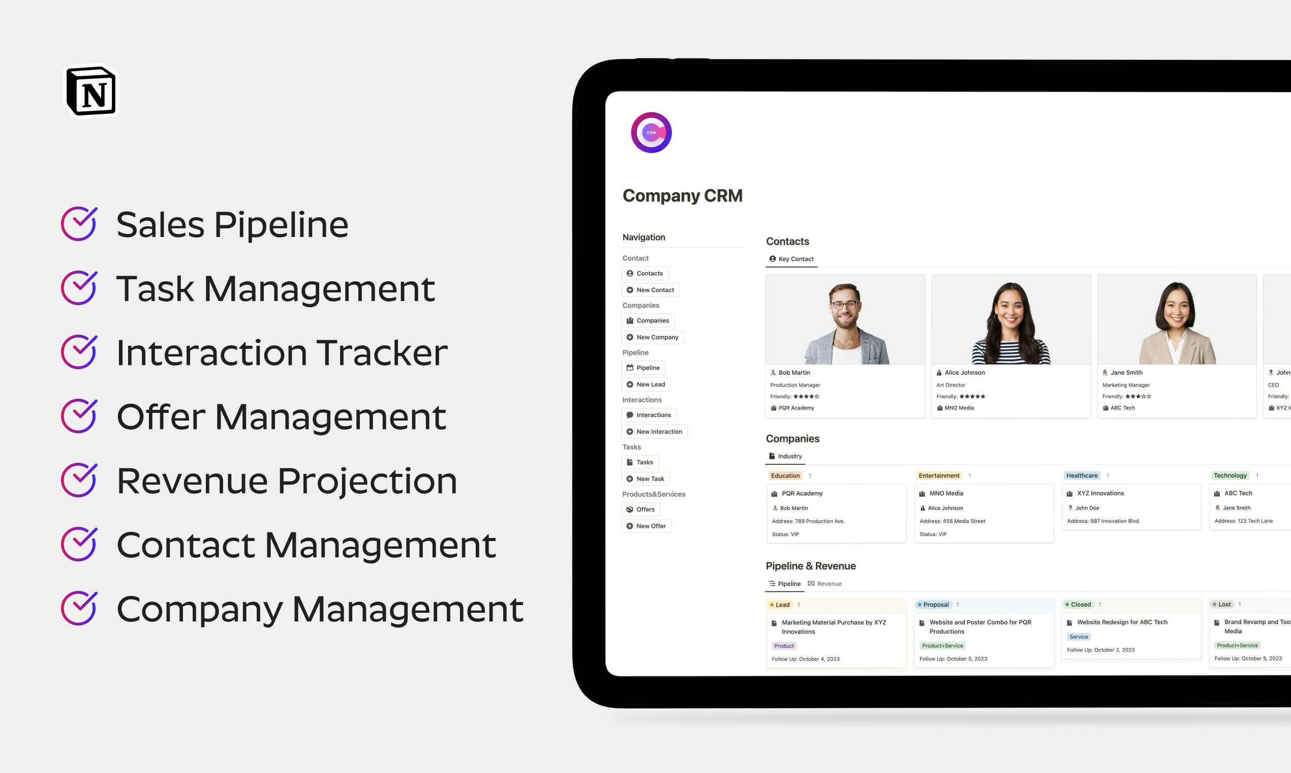 会社CRM - ビジネス接続の橋渡し、シームレスな操作の作成メディア3