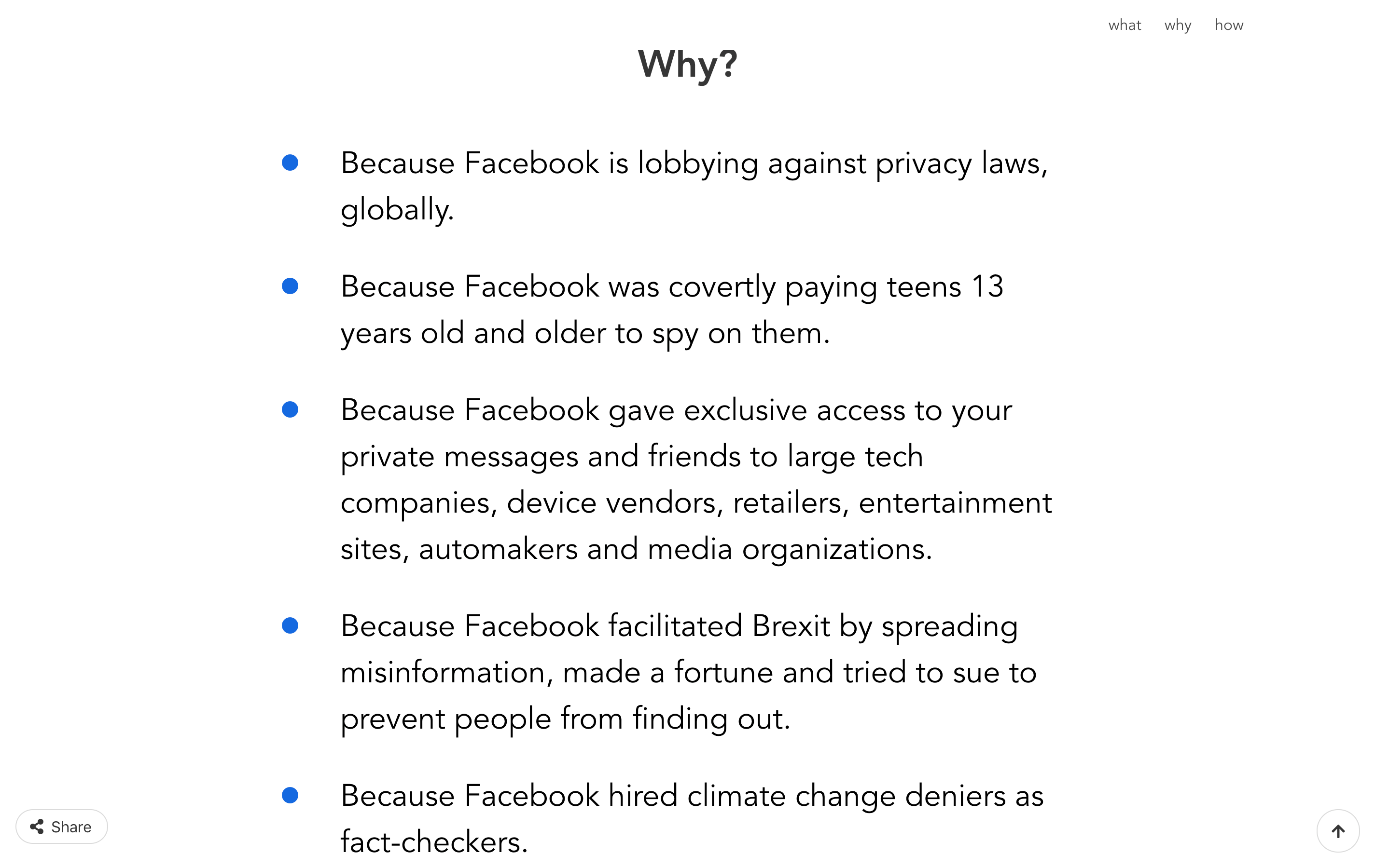 StopUsingFacebook.co gallery image