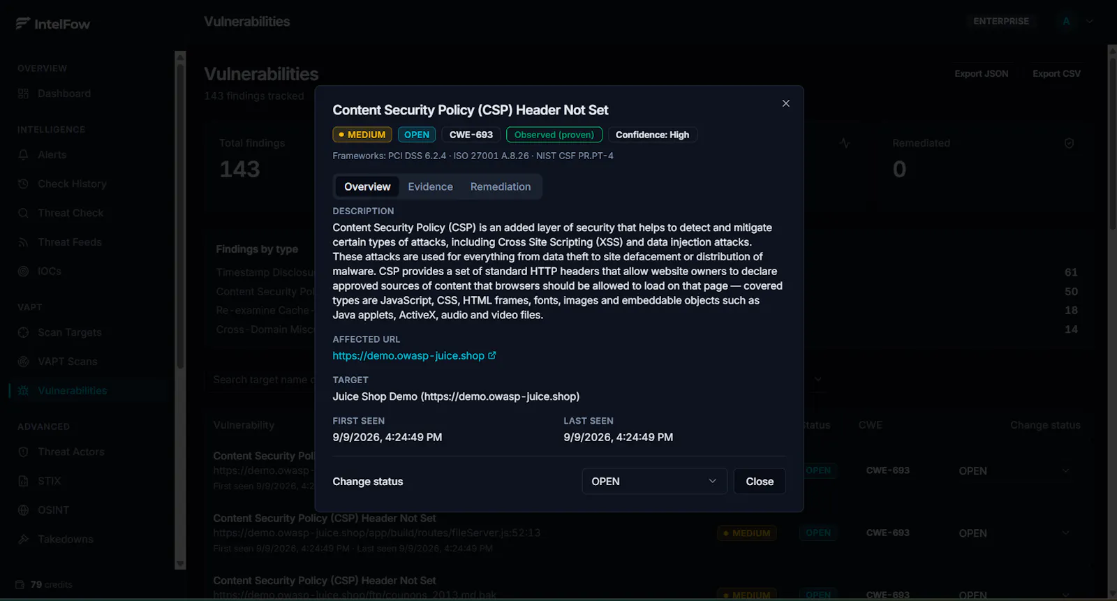 Intelfow screenshot 4